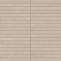 610110001118 Cream Mosaico Strip 30x30