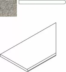 620090001031 Grey Bordo Round Dx правый 30x60