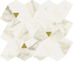 600110000975 Carrara Mosaico Vertex 30x25.8