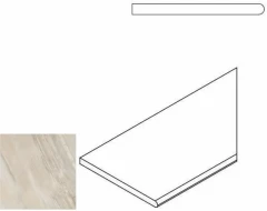  620090000202 WHITE BORDO ROUND DX 30x60