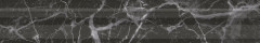 Плитка BLC039R Бордюр Багет Коррер чёрный глянцевый обрезной 30x5x1,9