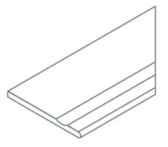 620090001155 Avantgarde X2 Pure Bordo Svasato Round DX 30x120