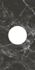 Плитка ID160 Декор Коррер наборный чёрный глянцевый 30x60x0,9