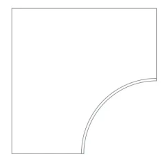 620090000795 Drift White Bordo Curvilineo Round 30 60x60