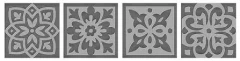 600090000324 Вставка Charme Evo Tozzetto Lady SILVER 7,2x7,2