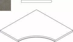 620090001037 Fume Bordo Angolare Round 60x60