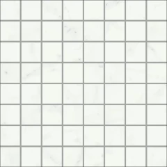 610110000630 Charme Deluxe Бьянко Микеланжело Мозаика Люкс Рет 29.2x29.2