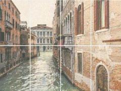 Плитка NTA1908x8262 Золотой пляж Venezia 80х60, панно из 8 частей 20х30