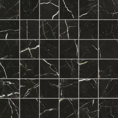 610110000460 Allure Imperial Black Mosaic Lap-Аллюр Империал Блек Шлиф 30x30
