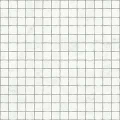 620110000119 Charme Deluxe Бьянко Микеланжело Мозаика Сплит Пат 30x30