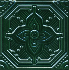 Плитка SSA003 Салинас зеленый 15x15