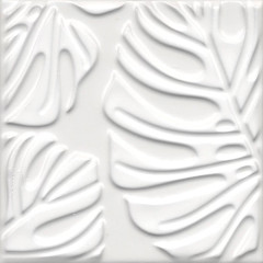 Плитка KMD2SFC001BN Декор Агдаль 2 белый матовый структура 15x15x0,9