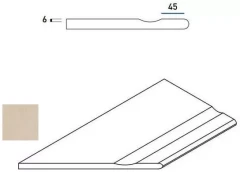 620090000398 Magnesio Bordo Svasato Round SX 30x60
