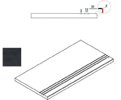 620090000419 Titanio Bordo Grip 30x60