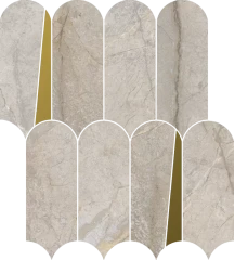 620110000233 Stellaris Elegant Silver Mosaico Elegant Lux 32.5x36.1