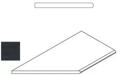  620090000415 Titanio Bordo Round SX 30x60