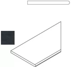 620090000414 Titanio Bordo Round DX 30x60