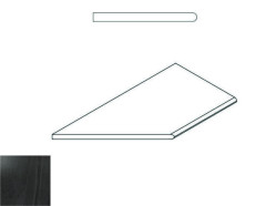  620090000231 CARBON BORDO ROUND SX 30x60