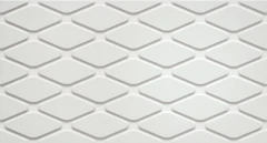 600010002253 3D White Rhombus Matt-3Д Вайт Ромбус Матт 30.5x56