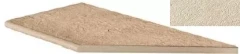 620090000304 Cliff Bianco Round Angolo Dx 30x60 