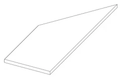 620090000812 Force Fancy Lineare Angolo Sx 30x60