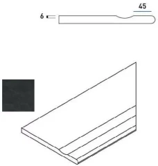 620090000411 Titanio Bordo Svasato Round DX 30x60