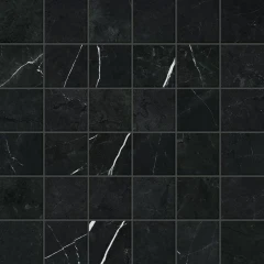 610110001064 Forte dei Marmi Elegant Black Mosaic Cer 30x30