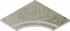 620090001058 Silver Bordo Angolare Angolare Round 60x60