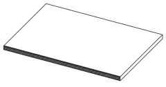 620090000914 Rinascente Grey Lineare LASTRA 20mm 30x60