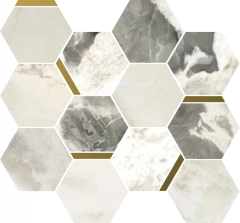  620110000227 Stellaris Dover Light Mosaico Chic Nat 28.3x32.8