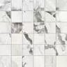 610110001189 F.d.M.Quark Oyster White Mosaic Cer Rett 30x30