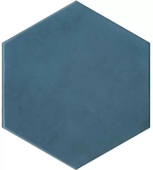 Плитка 24032 Флорентина синий глянцевый 20x23,1