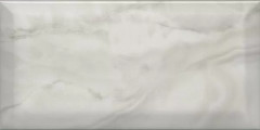 Плитка 19075 Сеттиньяно белый грань глянцевый 9,9x20