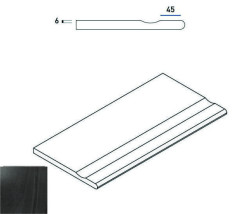 620090000226 CARBON BORDO SVASATO ROUND 30x60