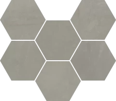 620110000189 Continuum Iron Mosaico Hexagon 25x29