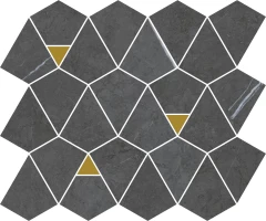 600110000945 Metropolis Imperial Mosaico Vertex 6mm 25.8x30