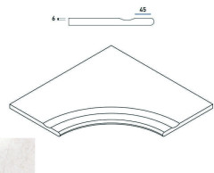 620090000272 PURE BORDO SVASATO ANGOLARE ROUND 30 60x60
