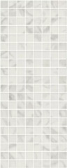 Плитка MM7203 Алькала белый мозаичный 50x20