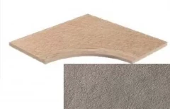 620090000288 Cliff Grigio Bordo Curvilineo Svasato Round 30 60x60