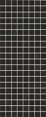 Плитка MM7204 Алькала черный мозаичный 50x20