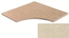 620090000289 Cliff Bianco Bordo Curvilineo Round 30 60x60