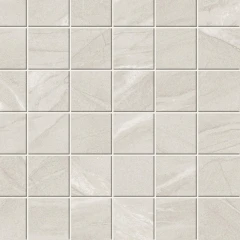 610110001307 Forte dei Marmi Rock Tiffany White Mosaic 30x30