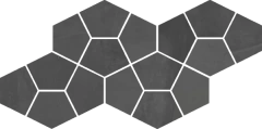  620110000185 Continuum Petrol Mosaico Prism 41.3x20.5