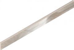  610130007476 Stellaris Elegant Silver Battiscopa Lux 7.2x80