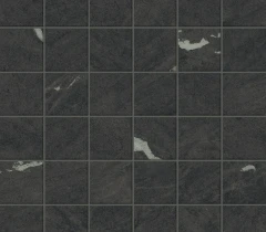 610110001310 Forte dei Marmi Rock Venaria Black Mosaic 30x30