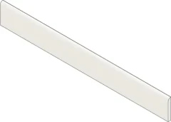  610130005351 Forte dei Marmi Elegant Black Battiscopa Cer 7,2x80