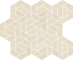 620110000154 Metropolis Desert Beige Mosaico Icon 28.6x34.7