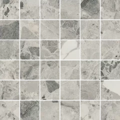 610110001024 Continuum Stone Grey Mosaico 30x30