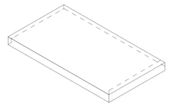  620070001834 Force Fancy Scalino Angolo Sx 33x60