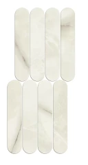620110000162 Symphonyx Crystal Mosaic Ellipse Lap 56x23,5